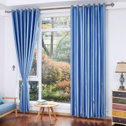 Cortina De Rayas Hecha A...