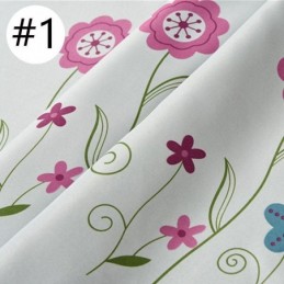 Cortina Con Estampado De Niña De Dibujos Animados, Hecha A Medida, Para Habitación Infantil, Térmica Y Opaca.