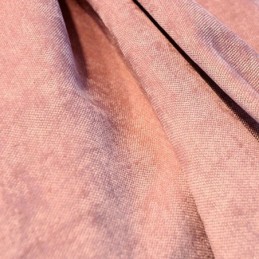 Cortina De Chenilla Hecha A Medida Con Bordado Floral Moderno