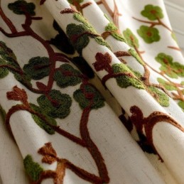 Cortina Moderna Hecha A Medida Cortina Algodón Lino Fresco Minimalista