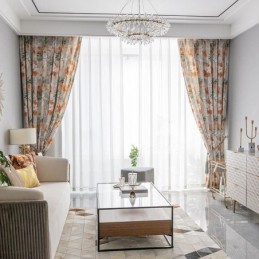 Cortina Moderna Hecha A...