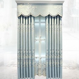 Cortina De Chenilla Hecha A...