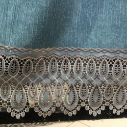 Cortina De Chenilla Hecha A Medida, Moderna, Bordada, Para Sala De Estar.