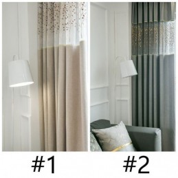 Cortina Nórdica Hecha A Medida Cortina Fresca Decoración Del Hogar