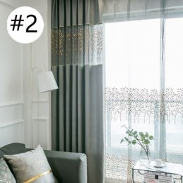 Cortina Nórdica Hecha A Medida Cortina Fresca Decoración Del Hogar