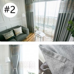 Cortina Nórdica Hecha A Medida Cortina Fresca Decoración Del Hogar