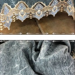 Cortina Moderna Hecha A Medida Cortina Estilo Europeo Bordado