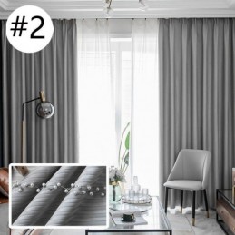 Cortina Para El Hogar Hecha A Medida Cortina Estilo Nórdico Color Liso