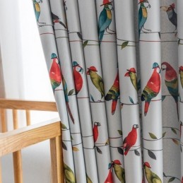 Cortina Moderna Hecha A Medida Cortina Estampado Animal Hogar