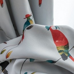 Cortina Moderna Hecha A Medida Cortina Estampado Animal Hogar