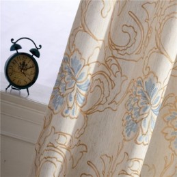 Cortina Minimalista Para Oscurecer Habitaciones, Hecha A Medida, De Algodón Y Lino, Para Ventanas.