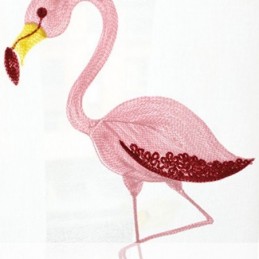 Cortina De Flamenco Bordada, Hecha A Medida, Semitransparente, Para Sala De Estar Y Dormitorio.