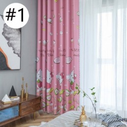 Preciosas Cortinas Opacas Con Estampado De Gatitos