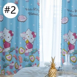 Preciosas Cortinas Opacas Con Estampado De Gatitos