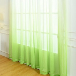 Cortinas De Gasa Transpirables Para Sala De Estar Con Diseños De Impresión Minimalistas Modernos