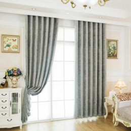 Cortina De Estilo Abstracto Nórdico, Hecha A Medida, Con Diseño De Laberinto, Tela De Chenilla Opaca Para Sala De Estar.