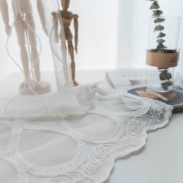 Cortina Transparente Moderna Y Sencilla, Hecha A Medida, Con Diseño Geométrico De Jacquard, Para Sala De Estar Y Estudio.