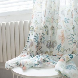 Cortina Transparente De...