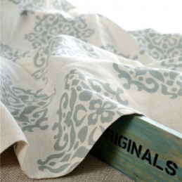 Cortina Japonesa Sencilla Hecha A Medida Con Estampado De Flores Europeas, Tela Suave Y Versátil.