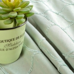 Cortina Japonesa Sencilla, Hecha A Medida, Con Bordado Geométrico, Tela Ecológica Y Protectora.