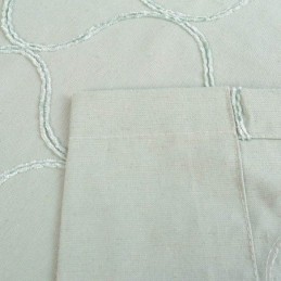 Cortina Japonesa Sencilla, Hecha A Medida, Con Bordado Geométrico, Tela Ecológica Y Protectora.