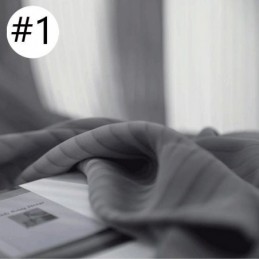 Cortinas Transparentes A Rayas Para Decoración Del Hogar, Modernas Cortinas De Tul Hechas A Medida Para Sala De Estar.