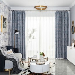 Cortinas Opacas De Jacquard...