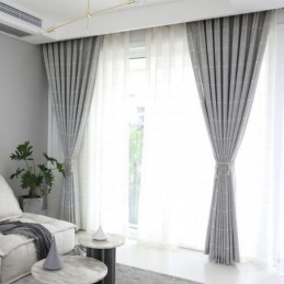 Cortinas Opacas A Cuadros...