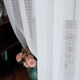 Cortinas Transparentes Modernas De Tul Para Ventanas De Sala De Estar Y Dormitorio