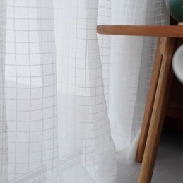 Cortinas Transparentes Modernas De Tul Para Ventanas De Sala De Estar Y Dormitorio