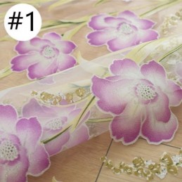 Cortina De Tul Con Diseño Floral Europeo, Hecha A Medida, Estilo Pastoral Para Sala De Estar.