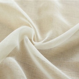 Cortina Transparente Europea Hecha A Medida, Cortina Rústica De Tul Con Flores Para Sala De Estar Y Dormitorio