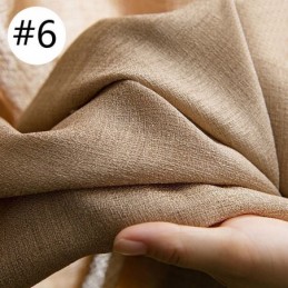 Cortinas De Tul De Color Sólido, Estilo Nórdico, Para Sala De Estar