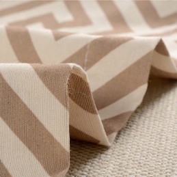 Cortina Nórdica Sencilla Hecha A Medida, Tela De Estudio Ecológica Con Estampado Único