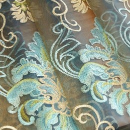 Cortina Transparente De Elegancia Europea, Hecha A Medida, Para Sala De Estar Y Dormitorio.