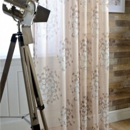 Cortina De Tul Con Diseño De Diente De León Para Ventana, Hecha A Medida, Para Sala De Estar Y Estudio.