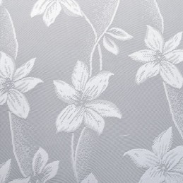 Cortinas De Tul Con Diseño Floral, Delicadas Cortinas Para Dormitorio Y Sala De Estar.