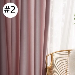 Cortinas De Tul Transparente De Lujo En Color Liso Para Sala De Estar Y Dormitorio