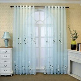 Cortina Transparente Con...