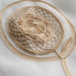 Cortinas Transparentes Con Bordado Circular Para Sala De Estar Y Dormitorio