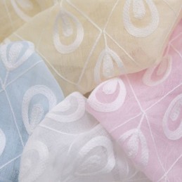 Cortina Bordada De Lujo Para Sala De Estar Y Comedor, Hecha A Medida.