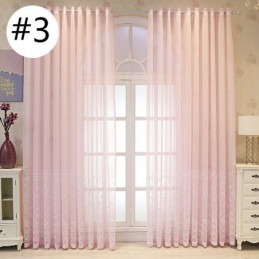 Cortina Transparente Decorativa Con Bordado De Escamas De Pescado Para Ventana, Hecha A Medida Para Sala De Estar.