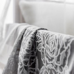 Cortina De Tul Con Diseño Floral Moderno, Hecha A Medida, Para Sala De Estar Y Dormitorio.