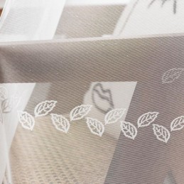 Cortina De Tul Con Diseño Floral Moderno, Hecha A Medida, Para Sala De Estar Y Dormitorio.