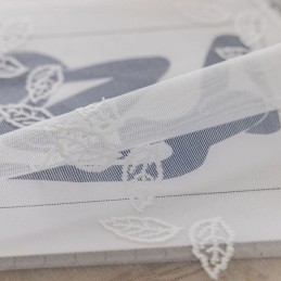 Cortina De Tul Con Diseño Floral Moderno, Hecha A Medida, Para Sala De Estar Y Dormitorio.