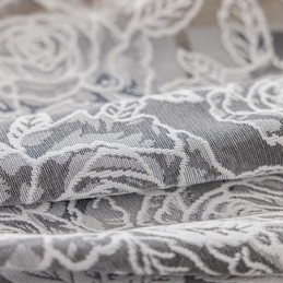 Cortina De Tul Con Diseño Floral Moderno, Hecha A Medida, Para Sala De Estar Y Dormitorio.