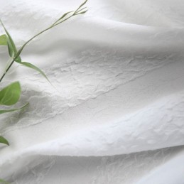 Cortinas Blancas Transparentes Con Paneles Plisados Y Arrugados Para Ventanas