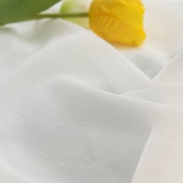 Cortina De Tul Blanca Moderna, Hecha A Medida, De Plumas Transparentes Para Sala De Estar.