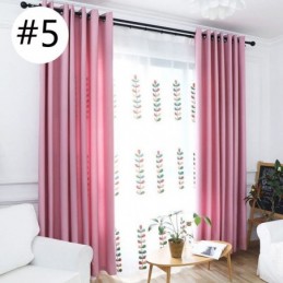 Cortinas Nórdicas De Lino Y Terciopelo De Color Sólido, Opacas, Hechas A Medida.