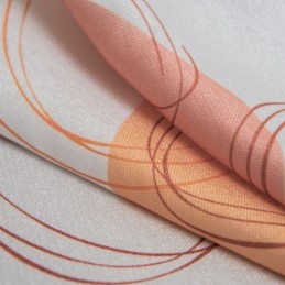 Cortinas De Estilo Nórdico Con Estampado Ovalado